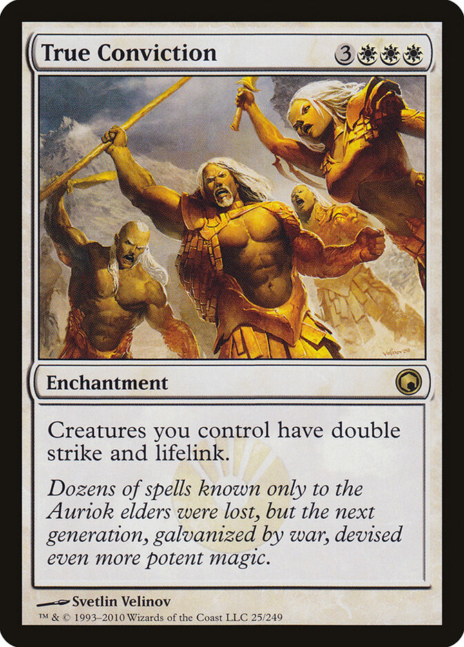 True Conviction card front
