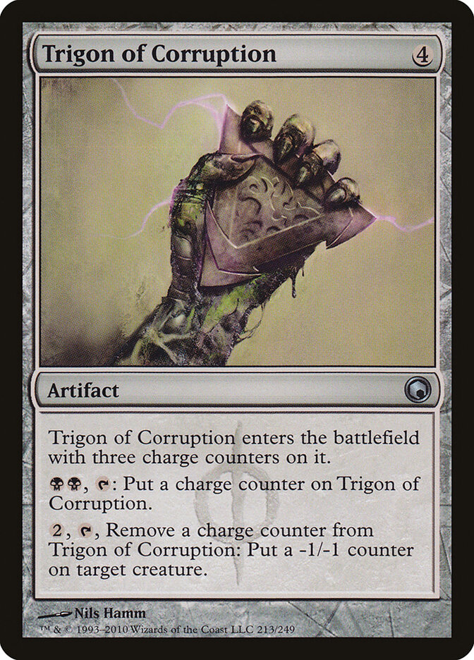 Trigon of Corruption card front