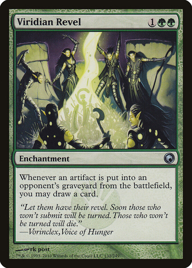 Viridian Revel card front