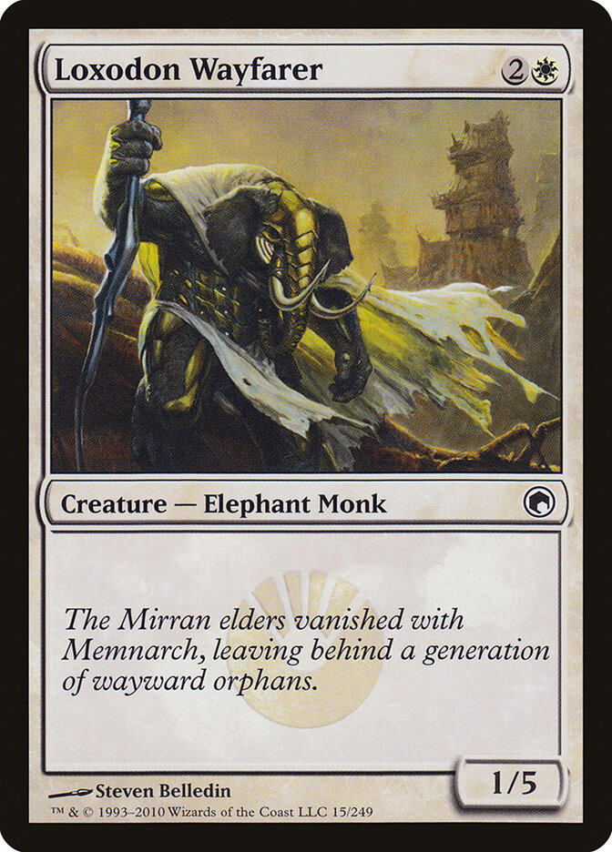 Loxodon Wayfarer card front