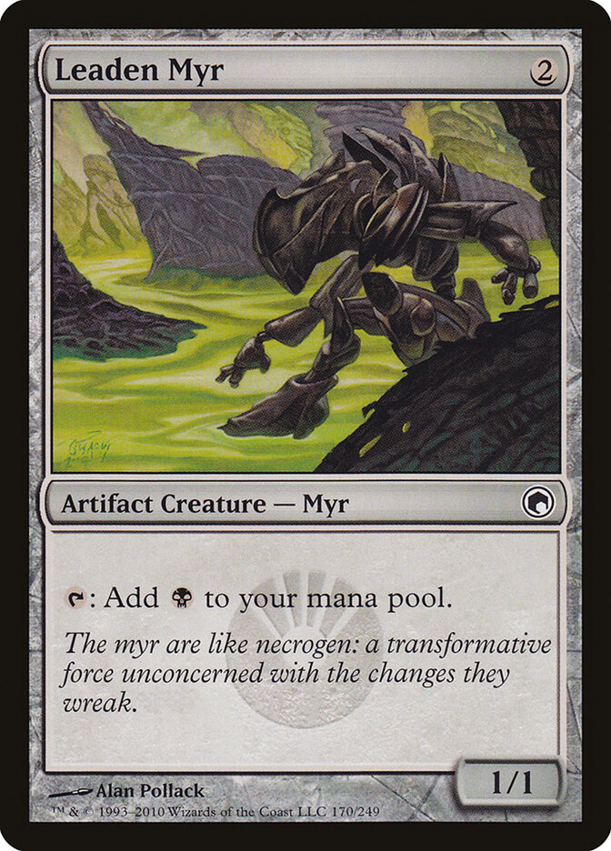 Leaden Myr card front