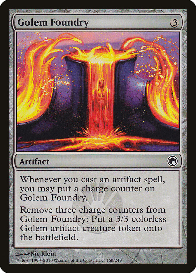 Golem Foundry card front