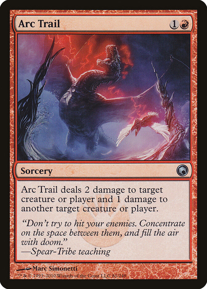 Arc Trail card front