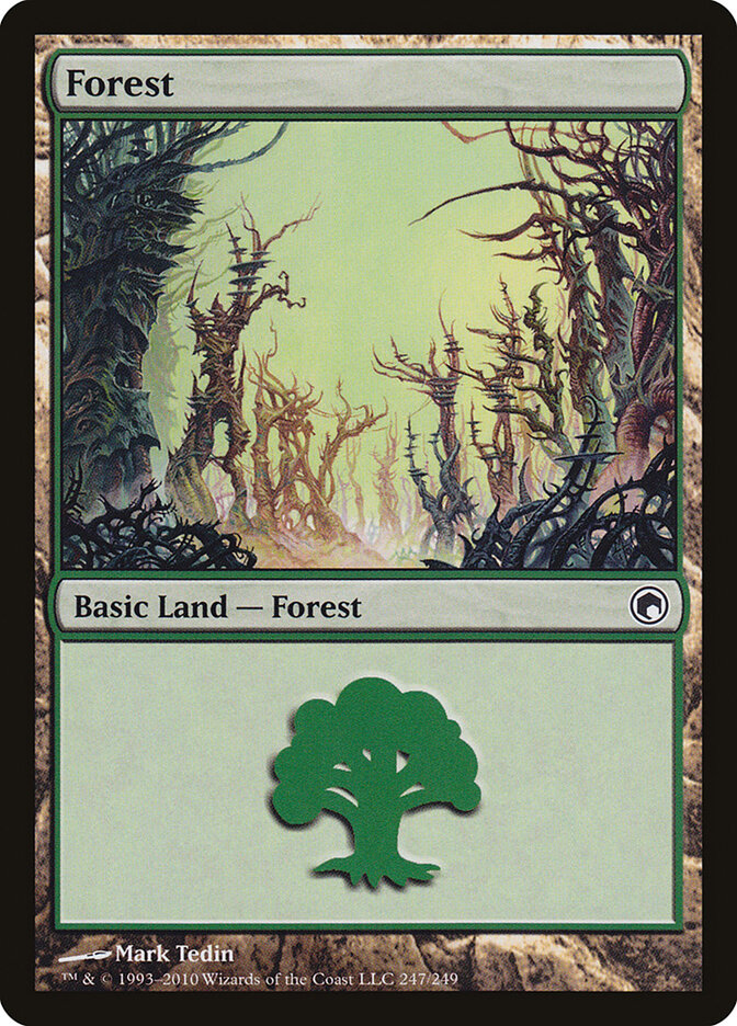 Forest card front