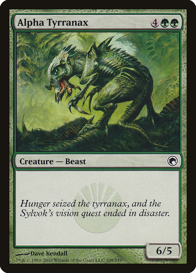 Alpha Tyrranax card front