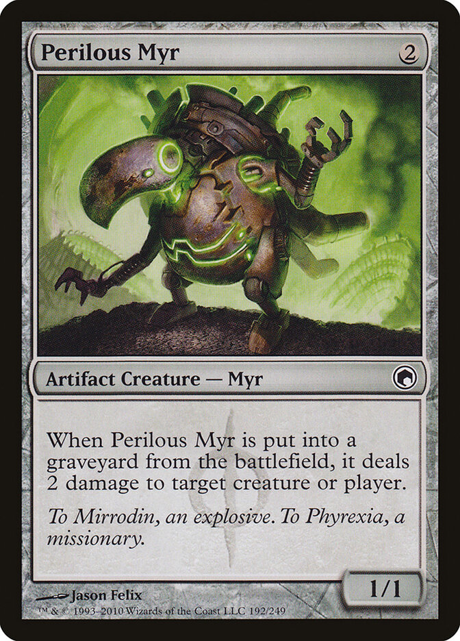 Perilous Myr card front