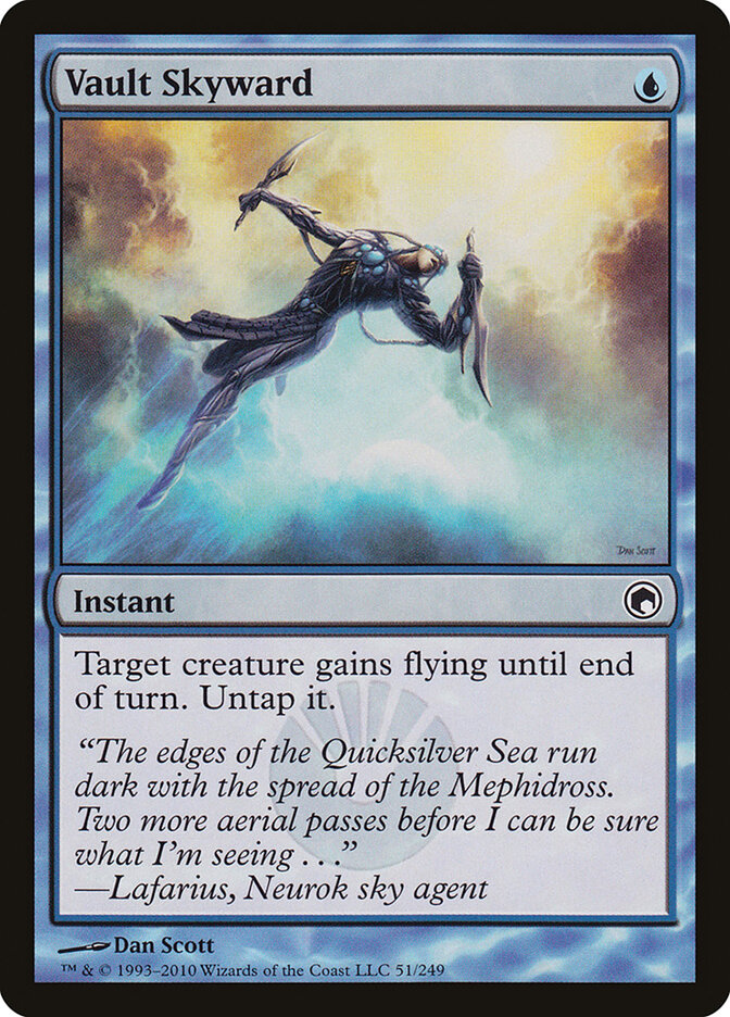 Vault Skyward card front