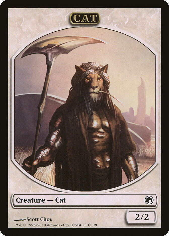 Cat card front