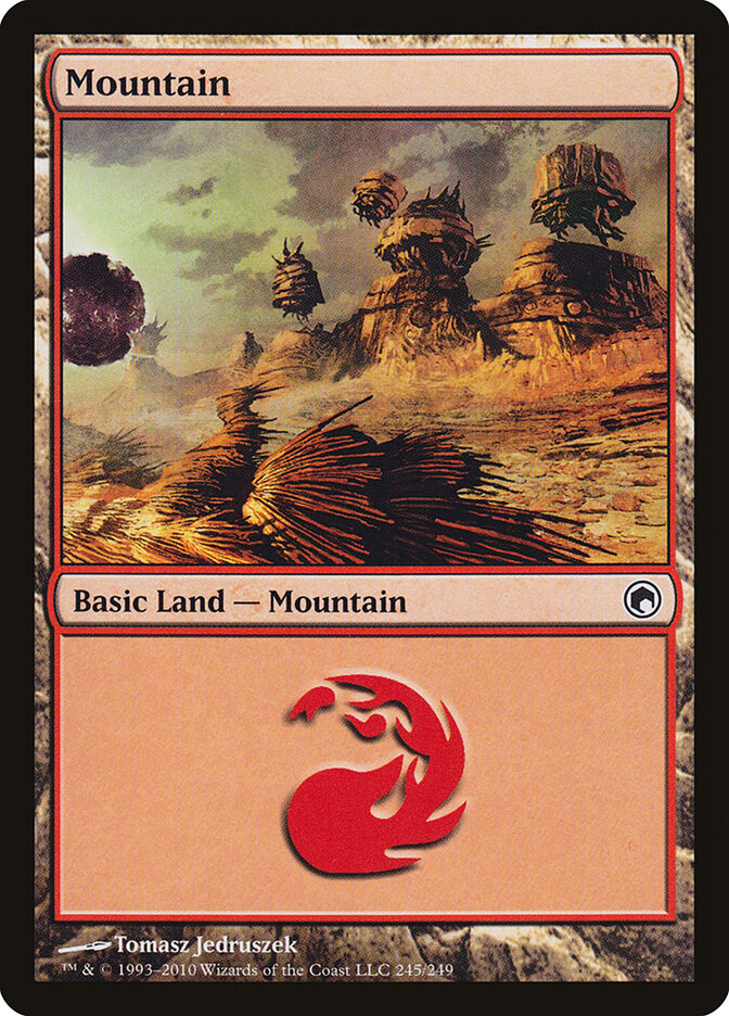 Mountain card front