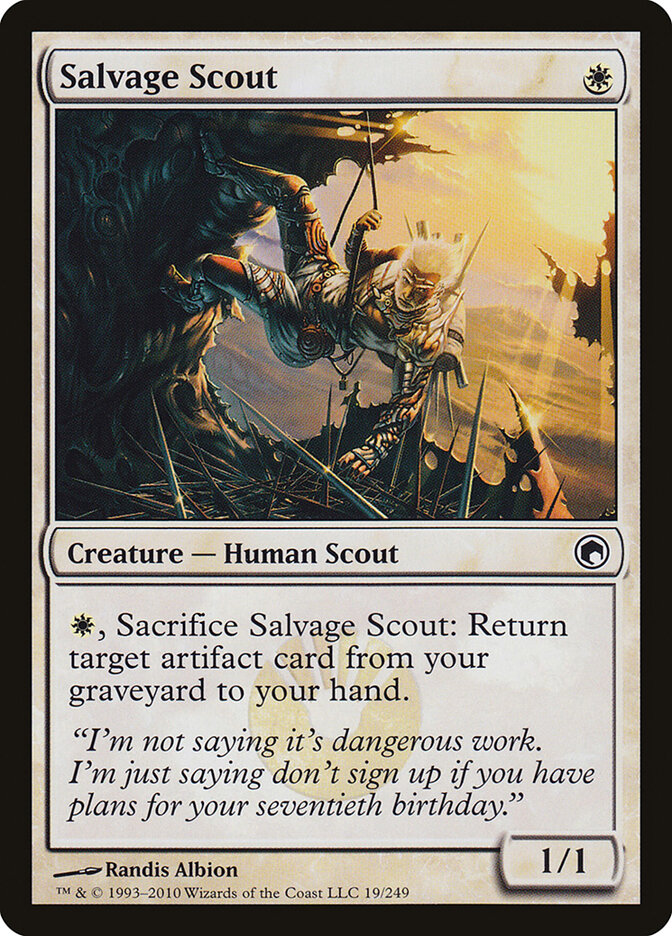 Salvage Scout card front