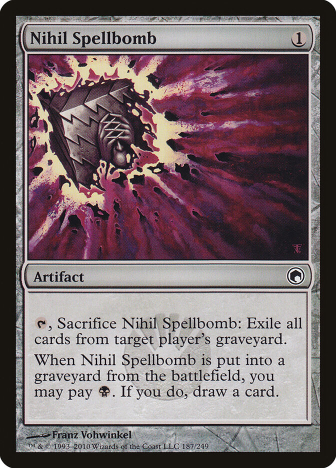 Nihil Spellbomb card front