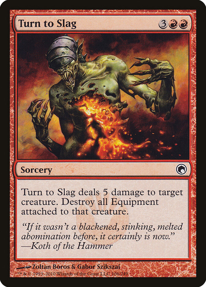 Turn to Slag card front