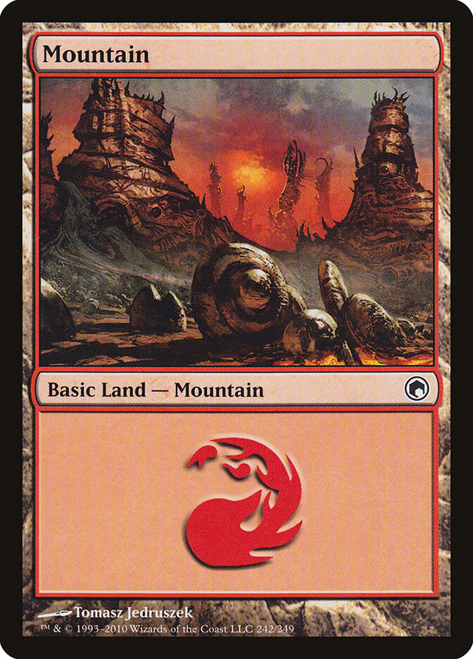 Mountain card front