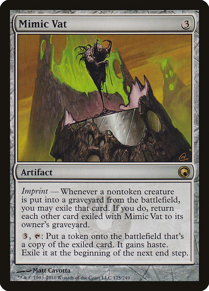 Mimic Vat card front