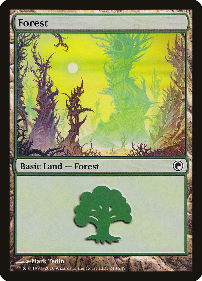 Forest card front
