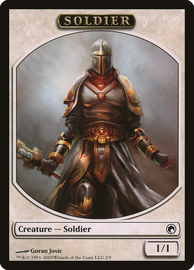 Soldier card front