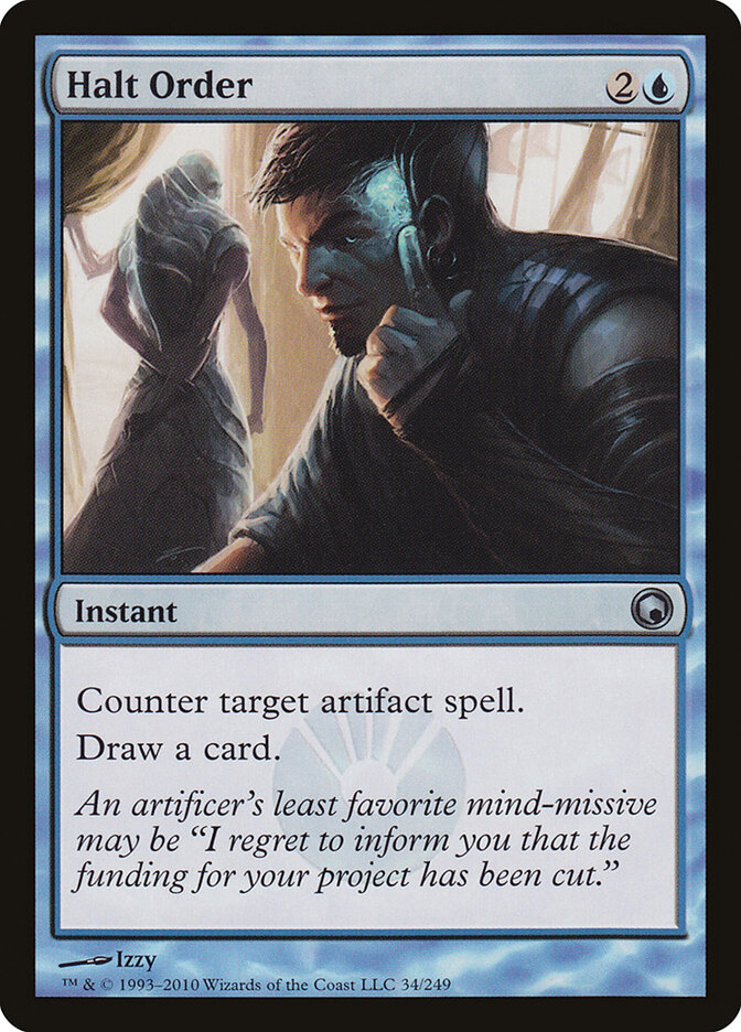 Halt Order card front