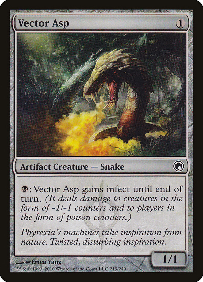 Vector Asp card front