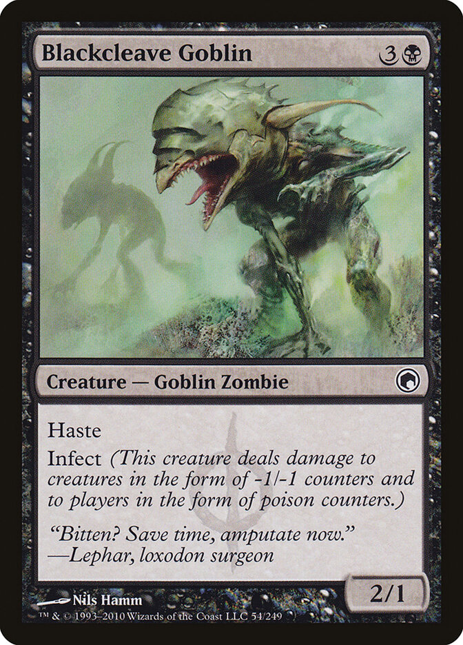 Blackcleave Goblin card front