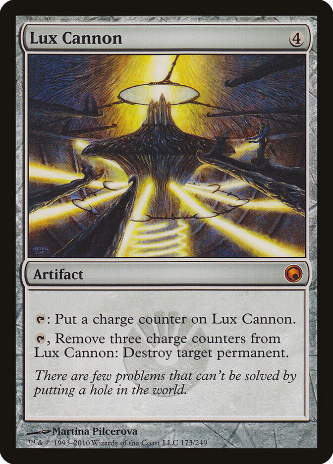 Lux Cannon card front