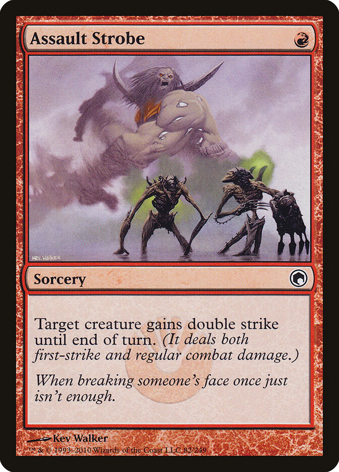 Assault Strobe card front