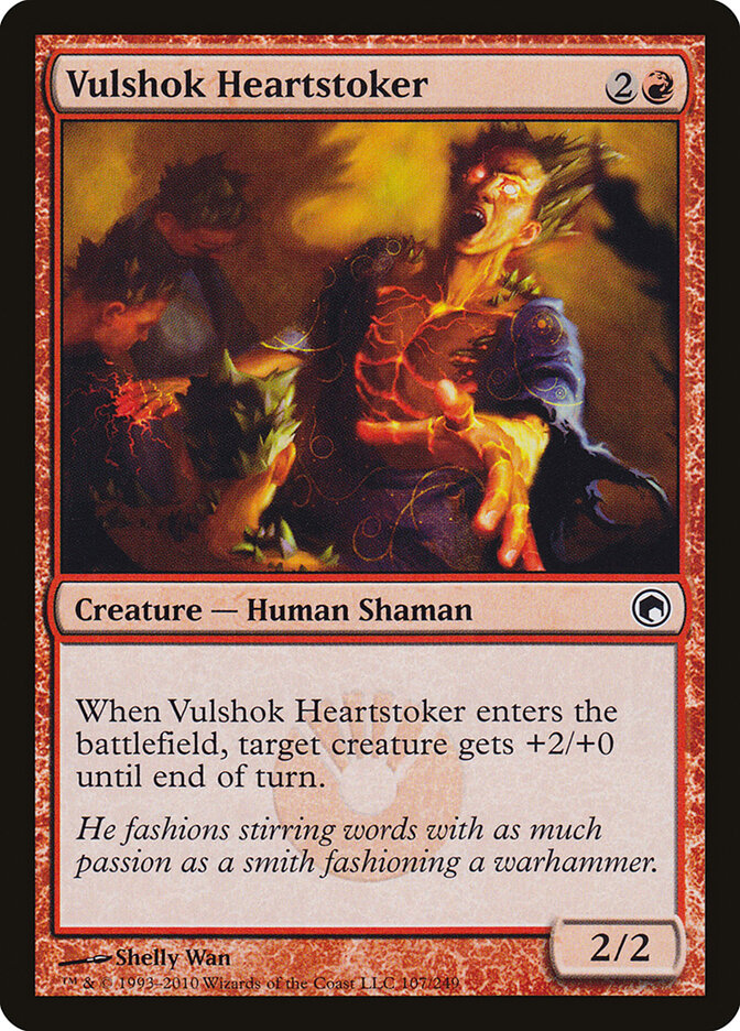 Vulshok Heartstoker card front