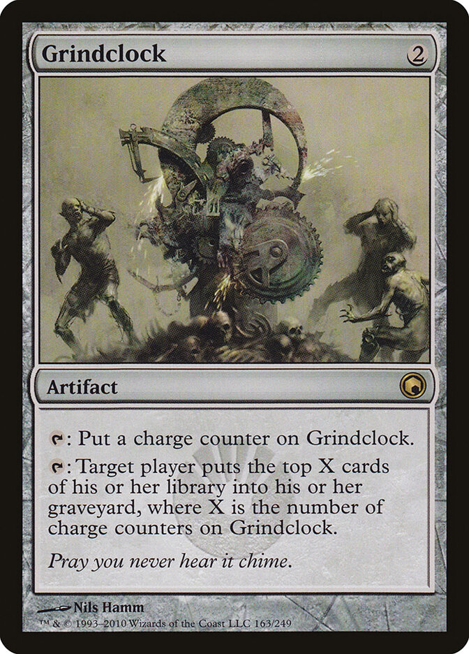Grindclock card front