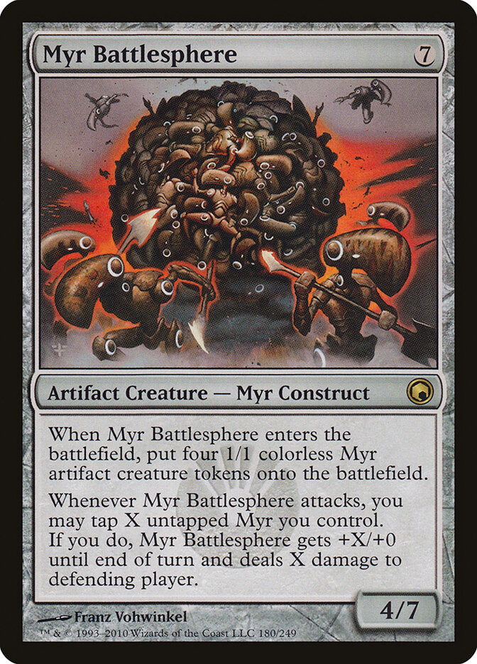 Myr Battlesphere card front