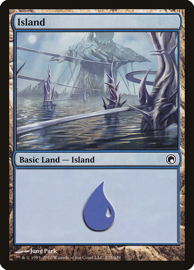 Island card front