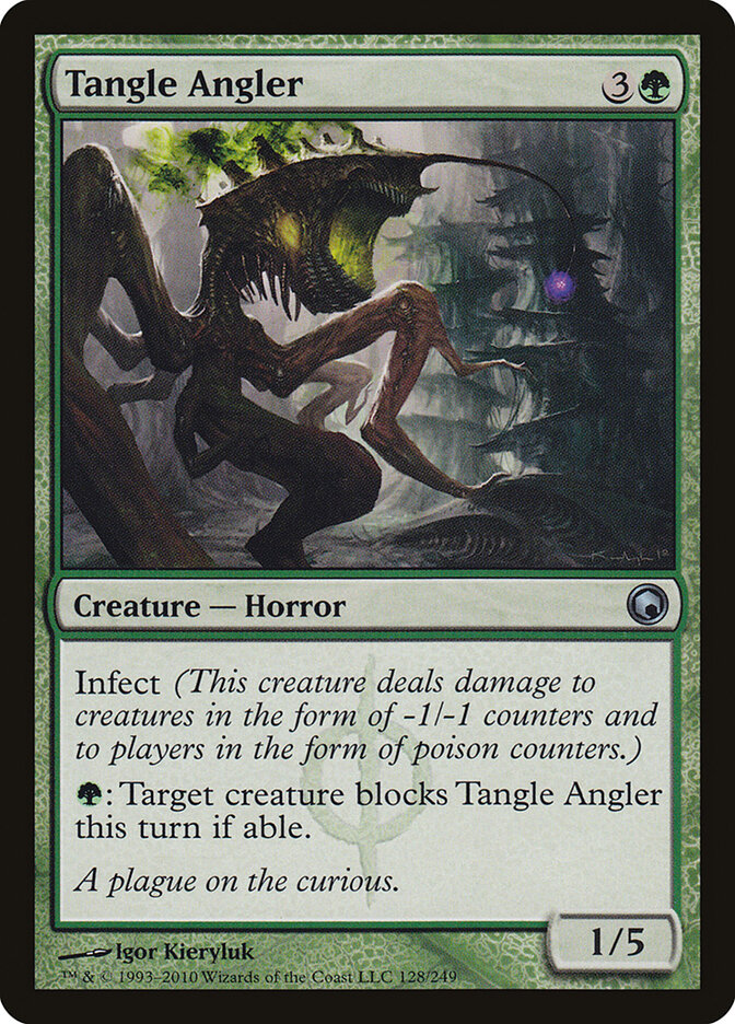 Tangle Angler card front