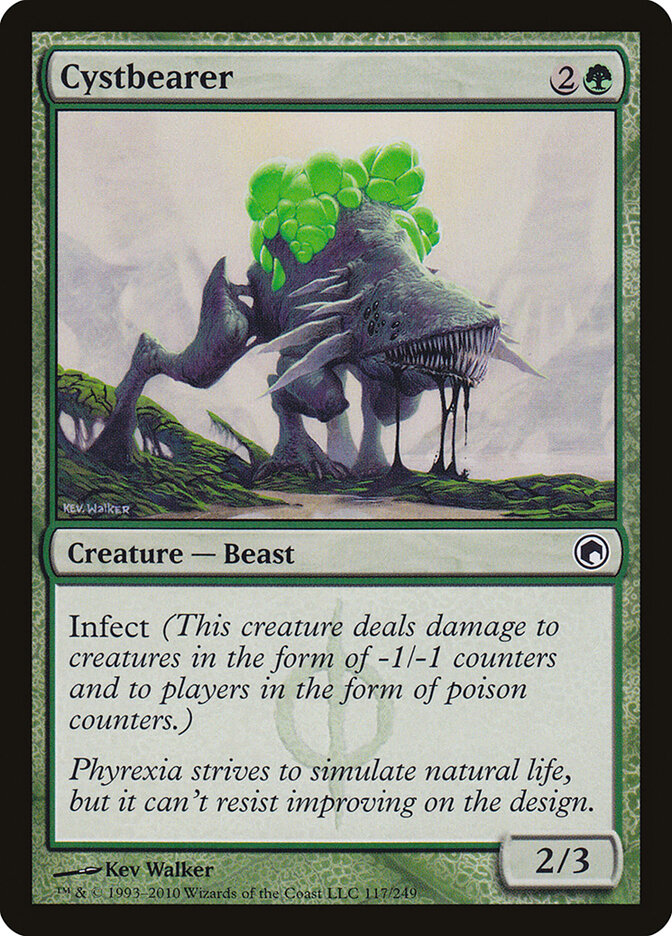Cystbearer card front