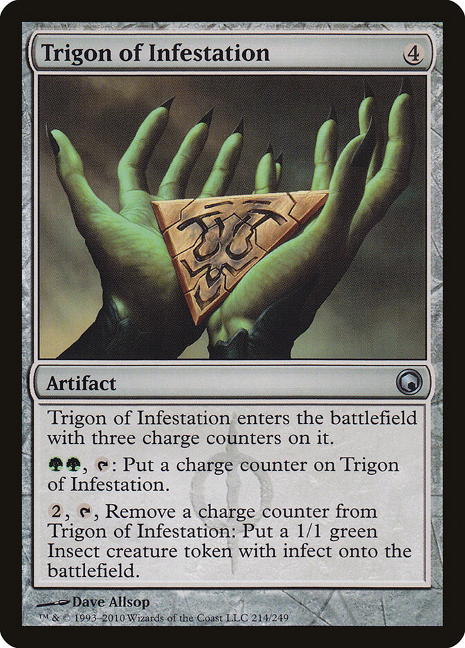 Trigon of Infestation card front