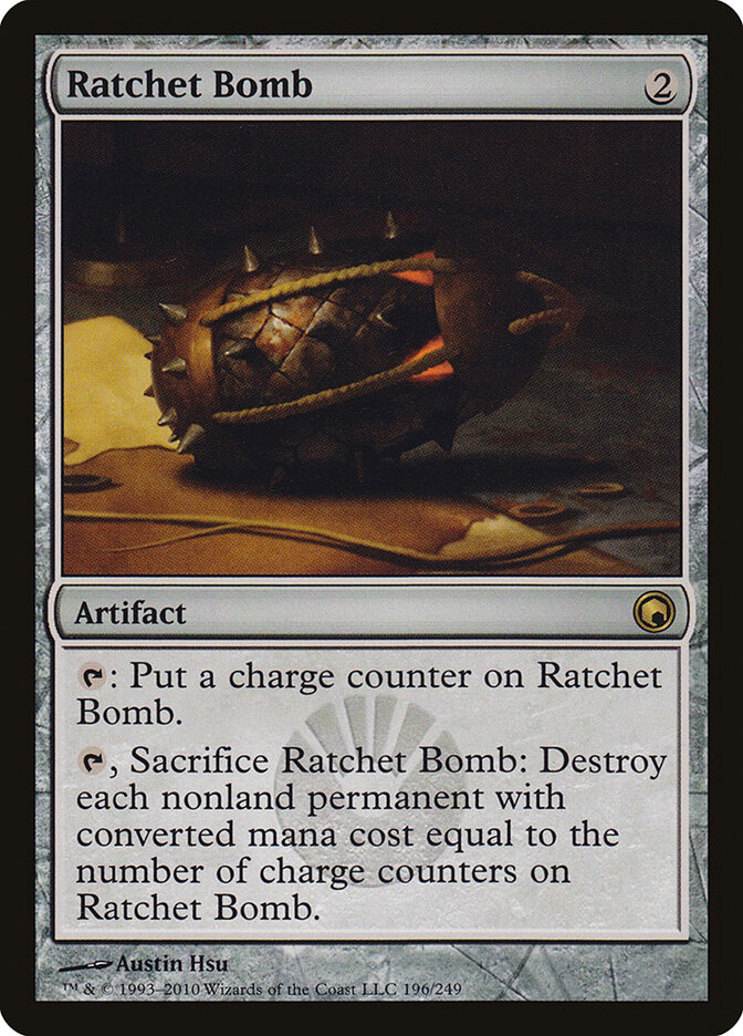 Ratchet Bomb card front