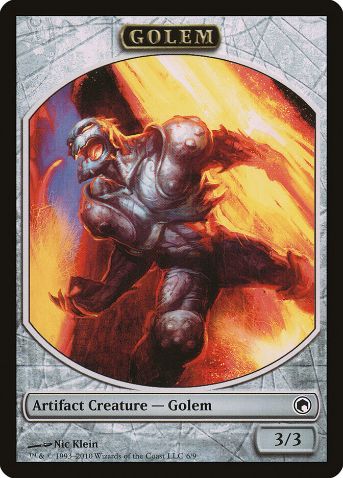 Golem card front