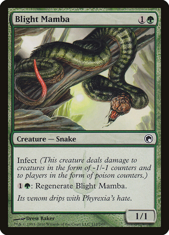 Blight Mamba card front