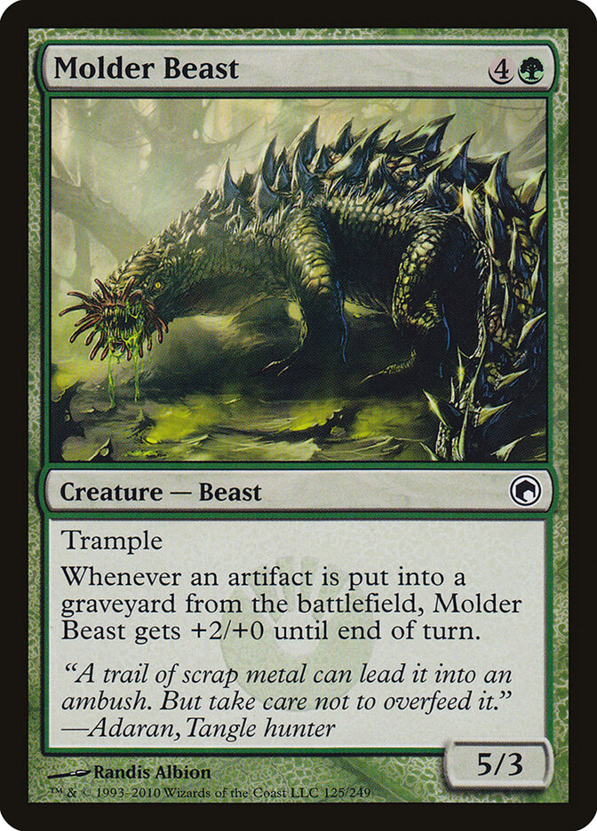 Molder Beast card front
