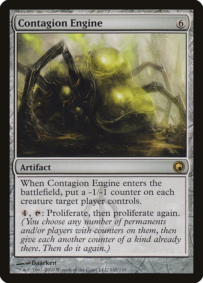 Contagion Engine card front