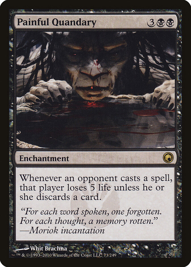 Painful Quandary card front
