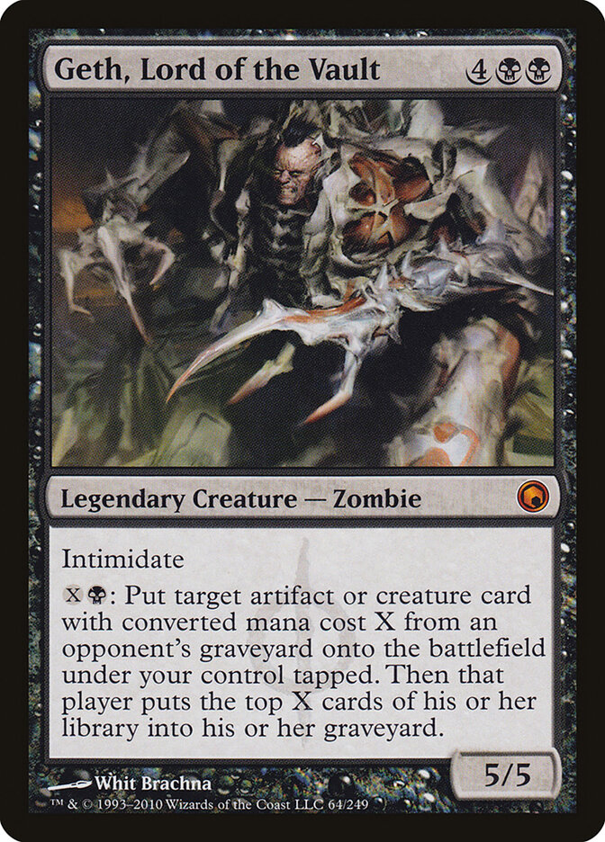 Geth, Lord of the Vault card front