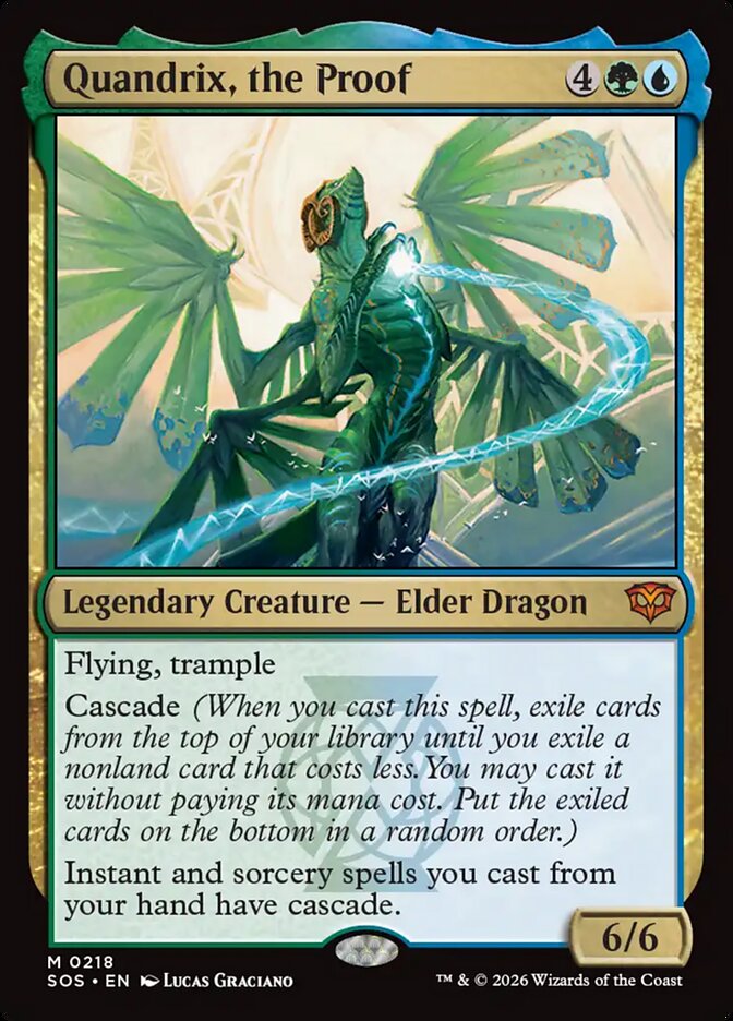 Quandrix, the Proof card front