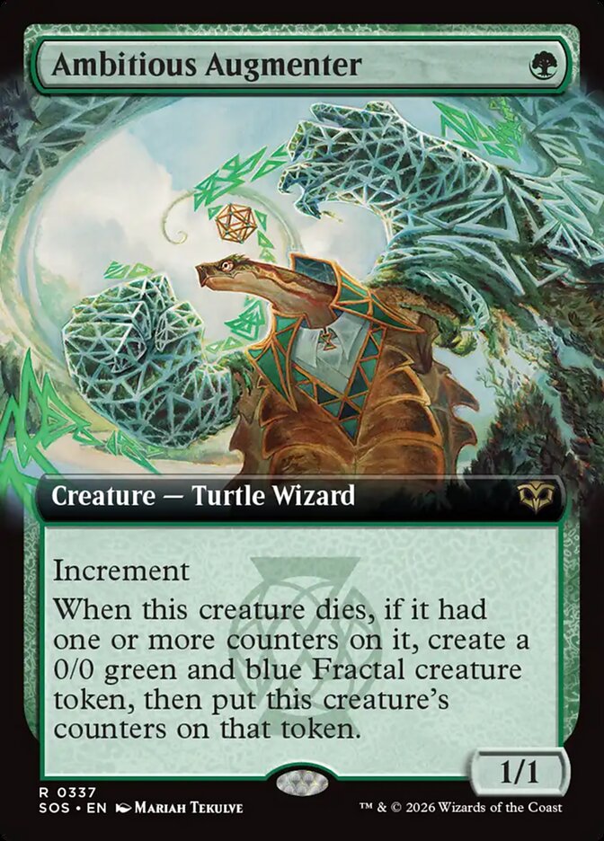 Ambitious Augmenter card front