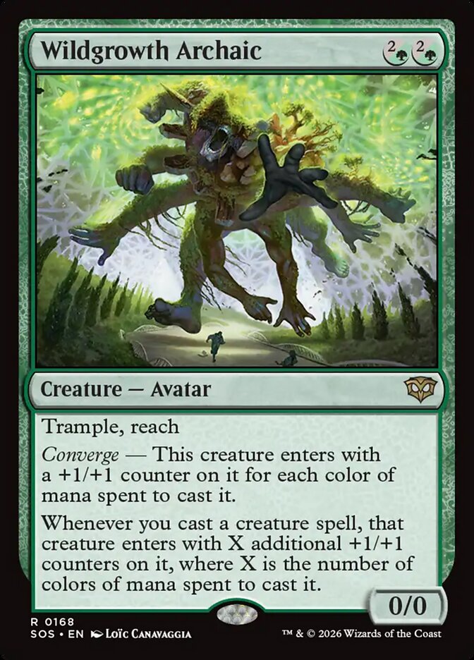 Wildgrowth Archaic card front