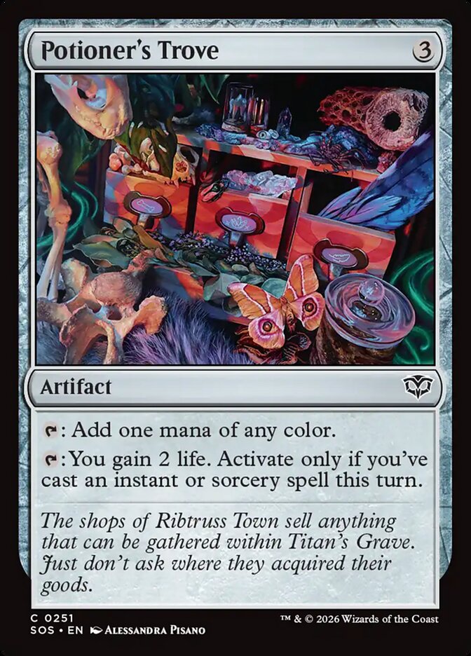 Potioner's Trove card front