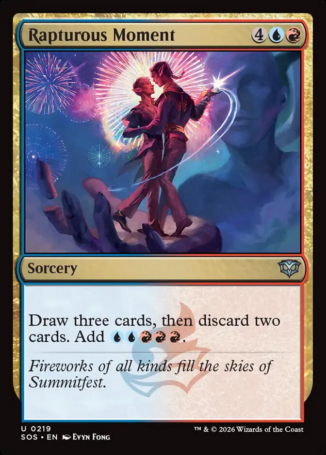 Rapturous Moment card front