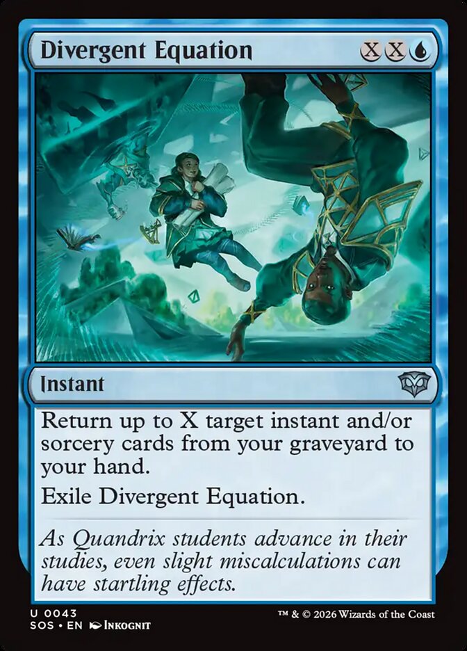 Divergent Equation card front