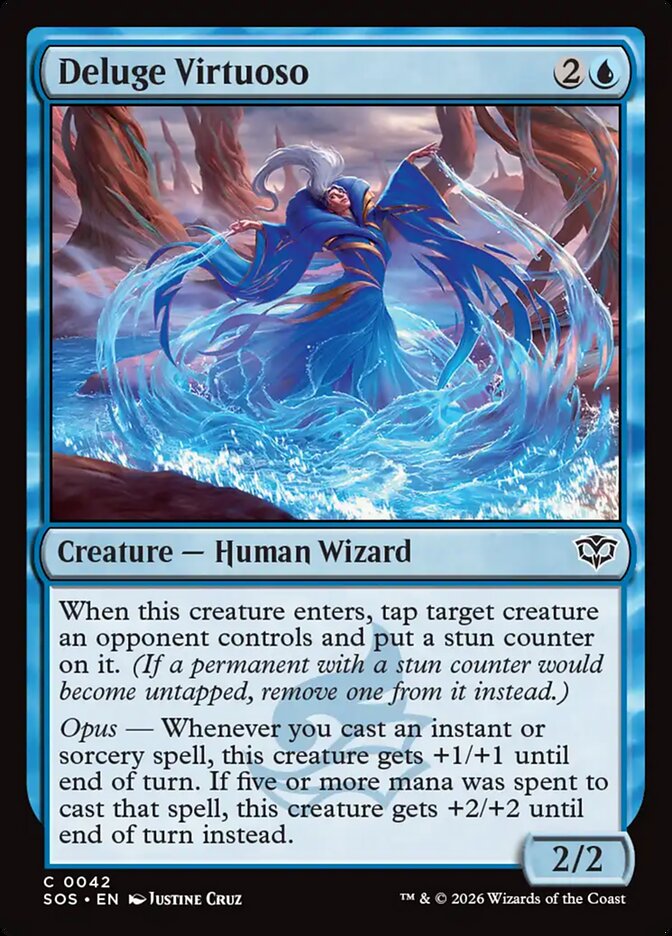 Deluge Virtuoso card front