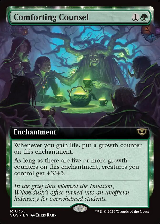 Comforting Counsel card front