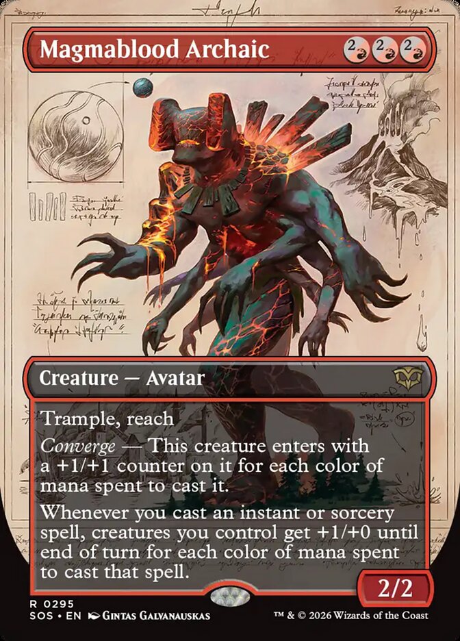 Magmablood Archaic card front