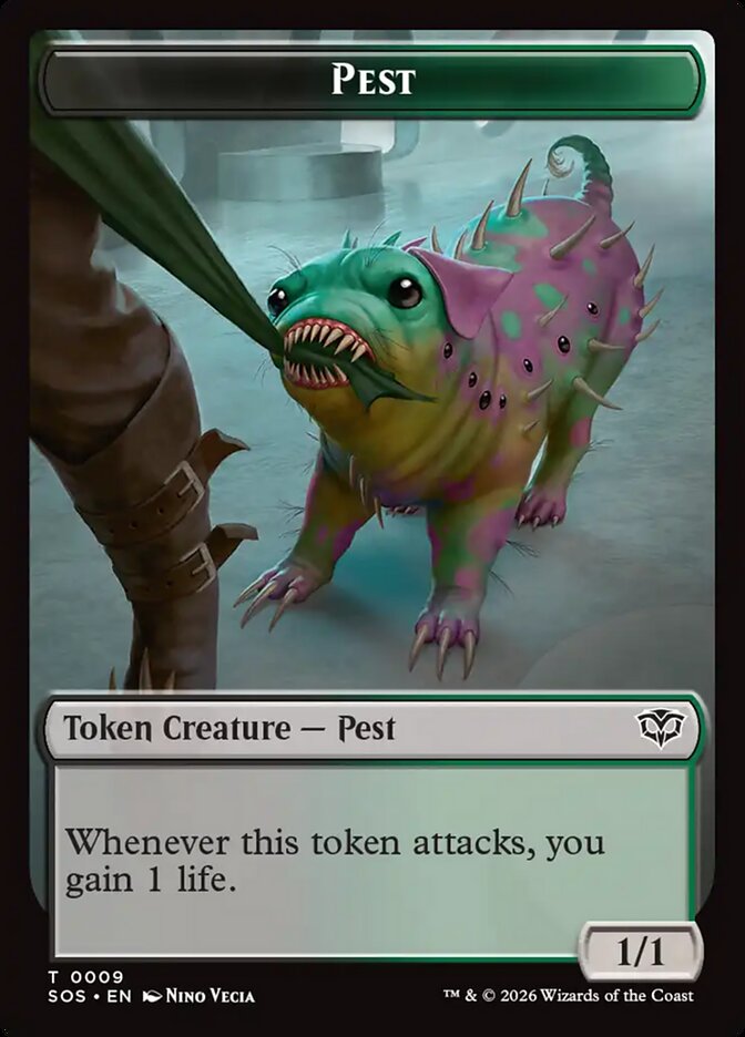 Pest card front