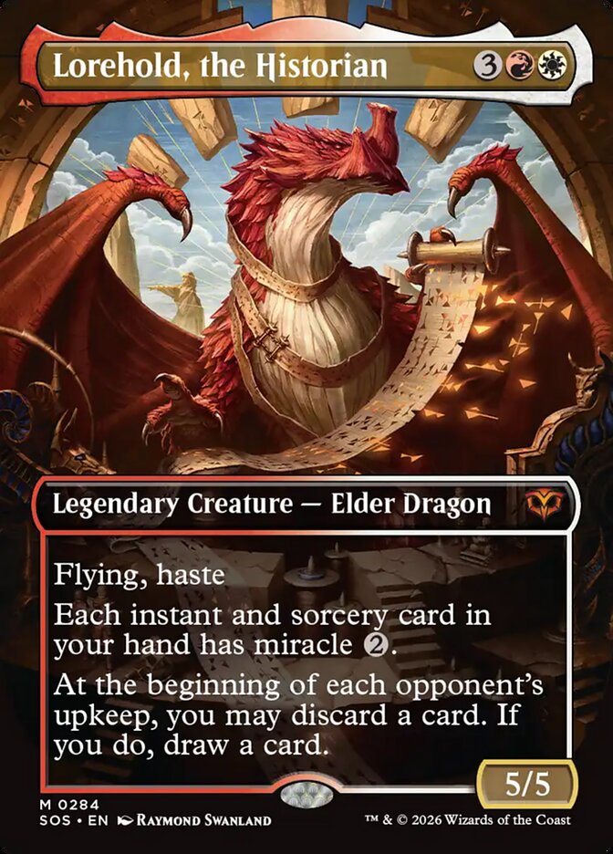Lorehold, the Historian card front
